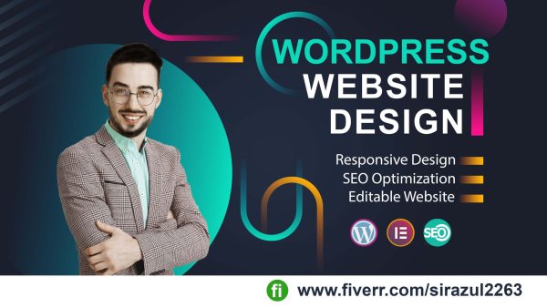 Develop business website design or responsive blog